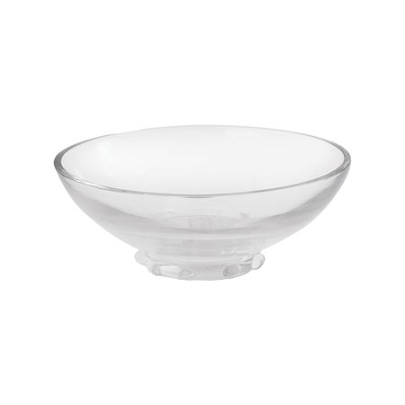 ELK STUDIO Glass Bowl With HandPulled Glass Balls, Medium BOWL034